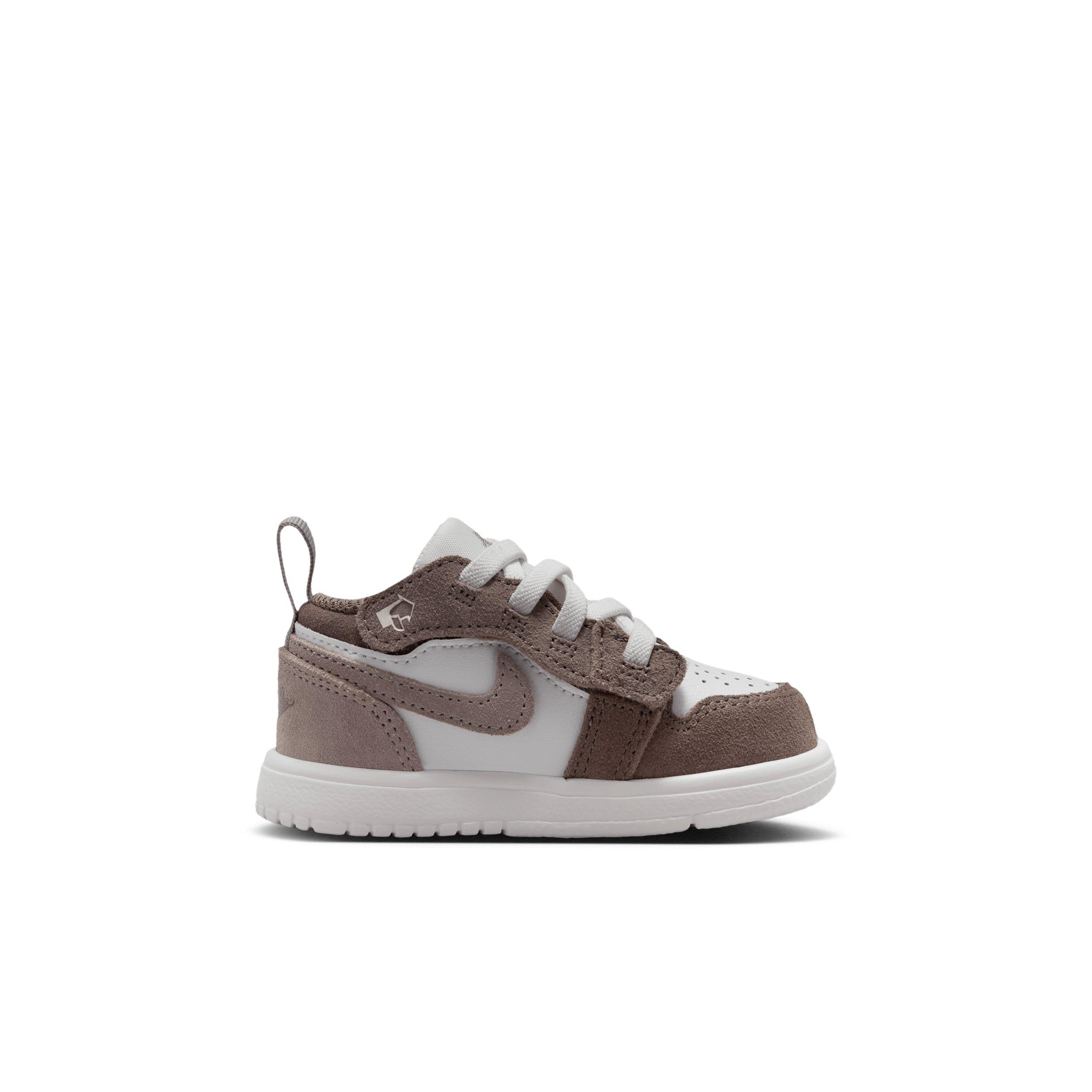 Jordan 1 Low Alt "Olive Grey/Summit White/Pale Ivory/Enigma Stone" Infant Boys' Shoe - OLIVE/WHITE/IVORY/STONE